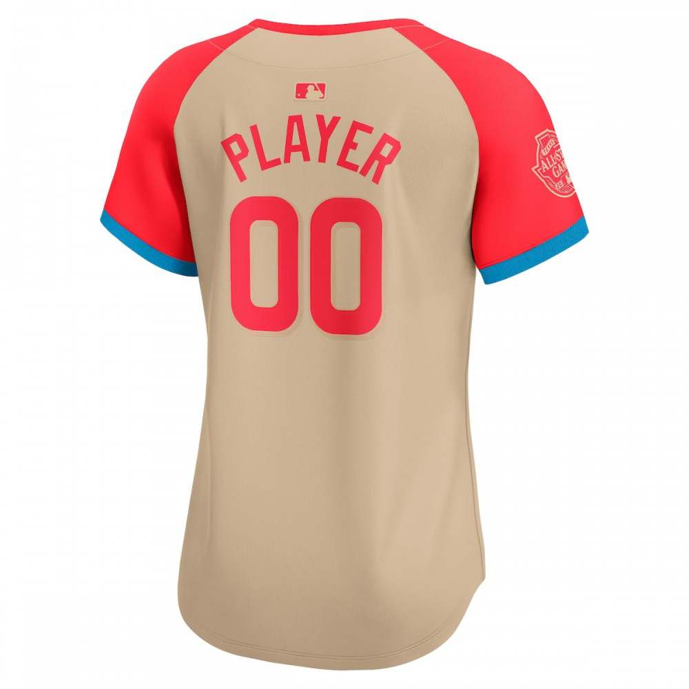 American League Women's 2024 MLB All-Star Game Limited Pick-A-Player Jersey - Cream-Pro Kit Vault | Brand New 26/27 Sports Jerseys